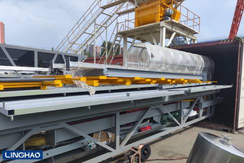 Australian dry mixing plant shipment